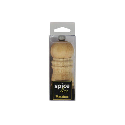 METALTEX 586010010 Gewürzmühle 10 cm Rubberwood