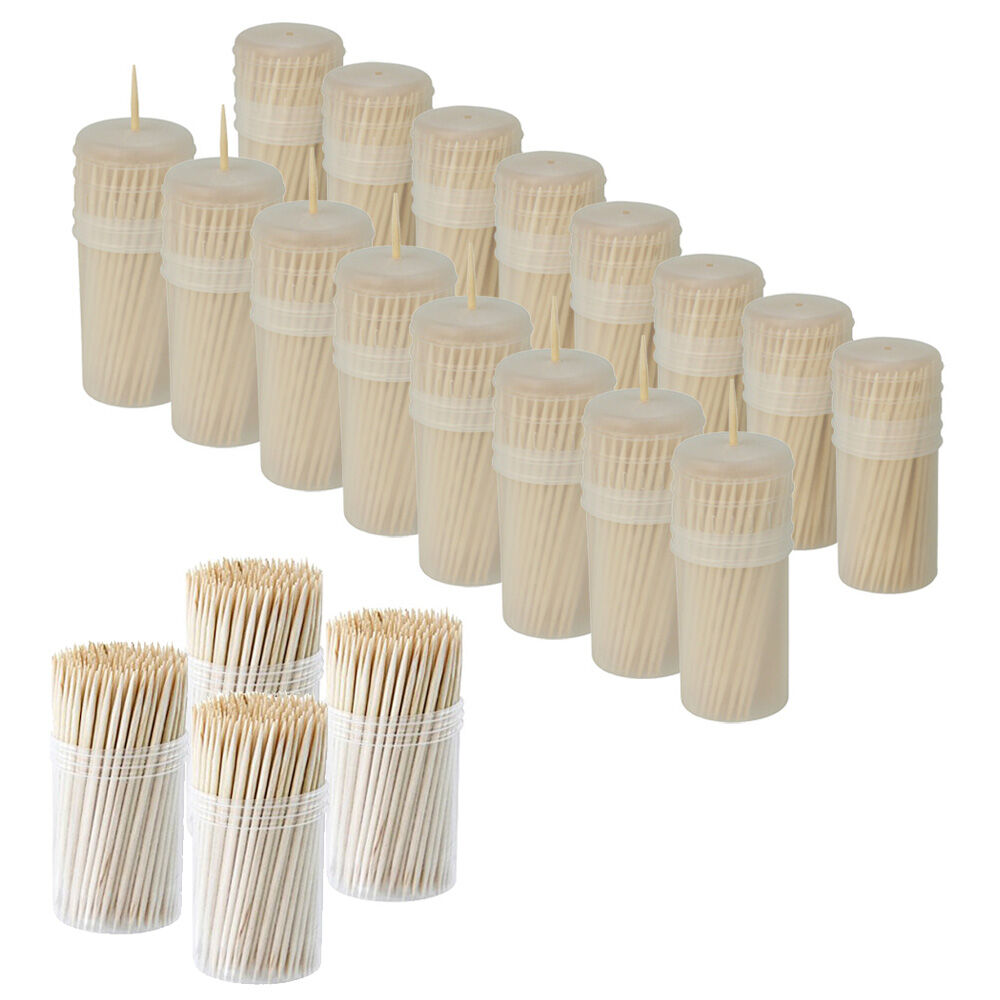 20er SET METALTEX 587005 Zahnstocher (20 Spendedosen à je 100 Stück)