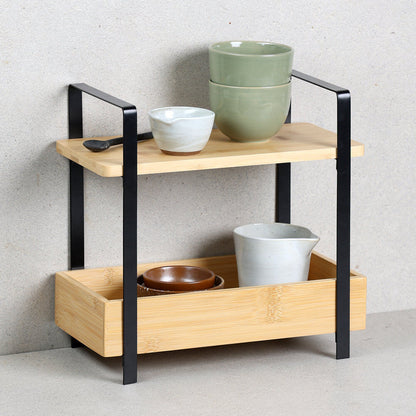 KESPER 58810 Küchenregal, Bambus, FSC, 30 x 14 x 30 cm