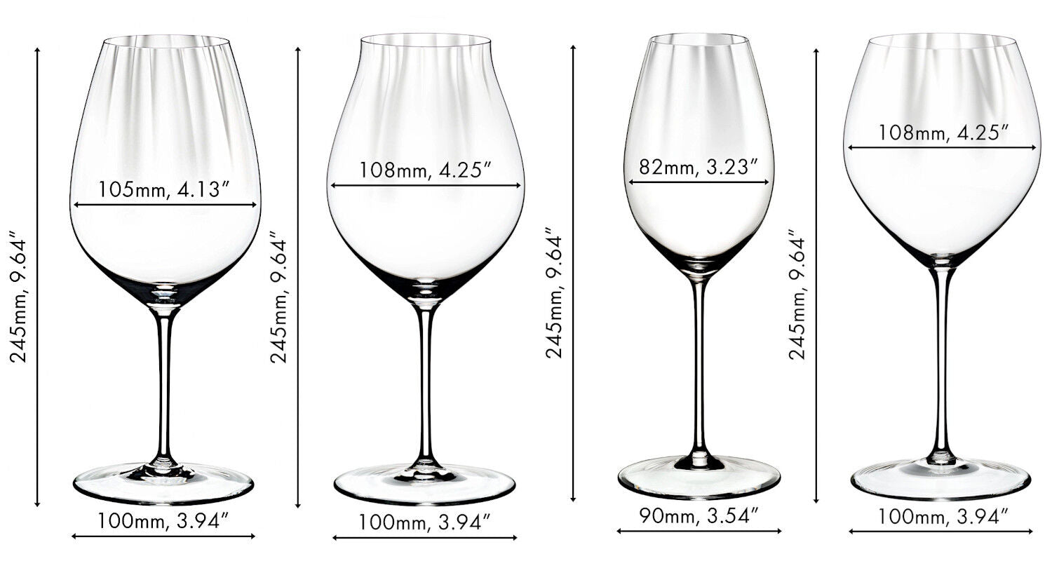 RIEDEL 5884/47-19 PERFORMANCE Tasting Set - 4 Gläser aus Kristallglas – Bild 2