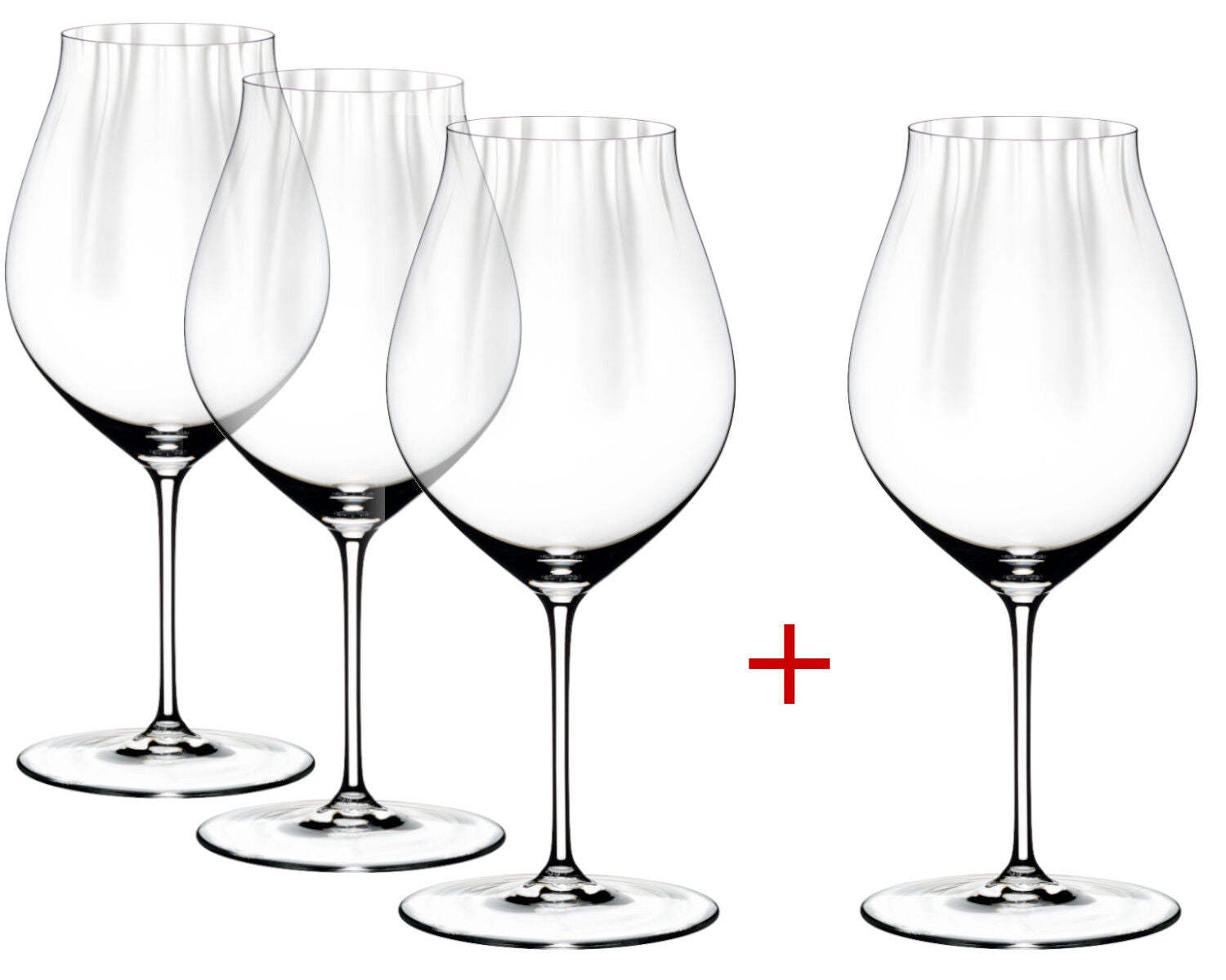 RIEDEL 5884/67-1 PERFORMANCE Pinot Noir Weinglas VORTEILSSET - KAUF 4 ZAHL 3