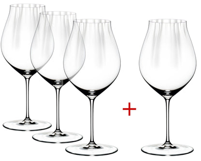 RIEDEL 5884/67-1 PERFORMANCE Pinot Noir Weinglas VORTEILSSET - KAUF 4 ZAHL 3