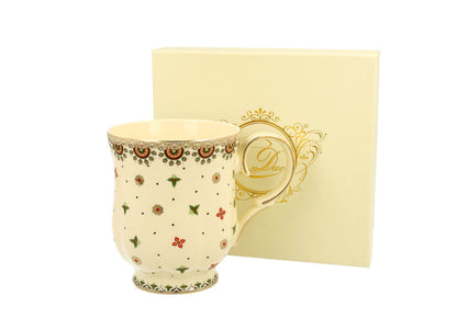 DUO ECRU Becher 450 ml CASABLANCA New Bone China Porzellan