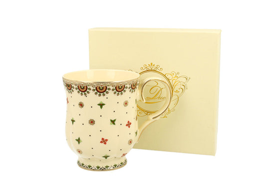 DUO ECRU Becher 450 ml CASABLANCA New Bone China Porzellan