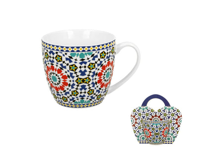 DUO ETNO Becher 460 ml MAROKO New Bone China Porzellan – Bild 3