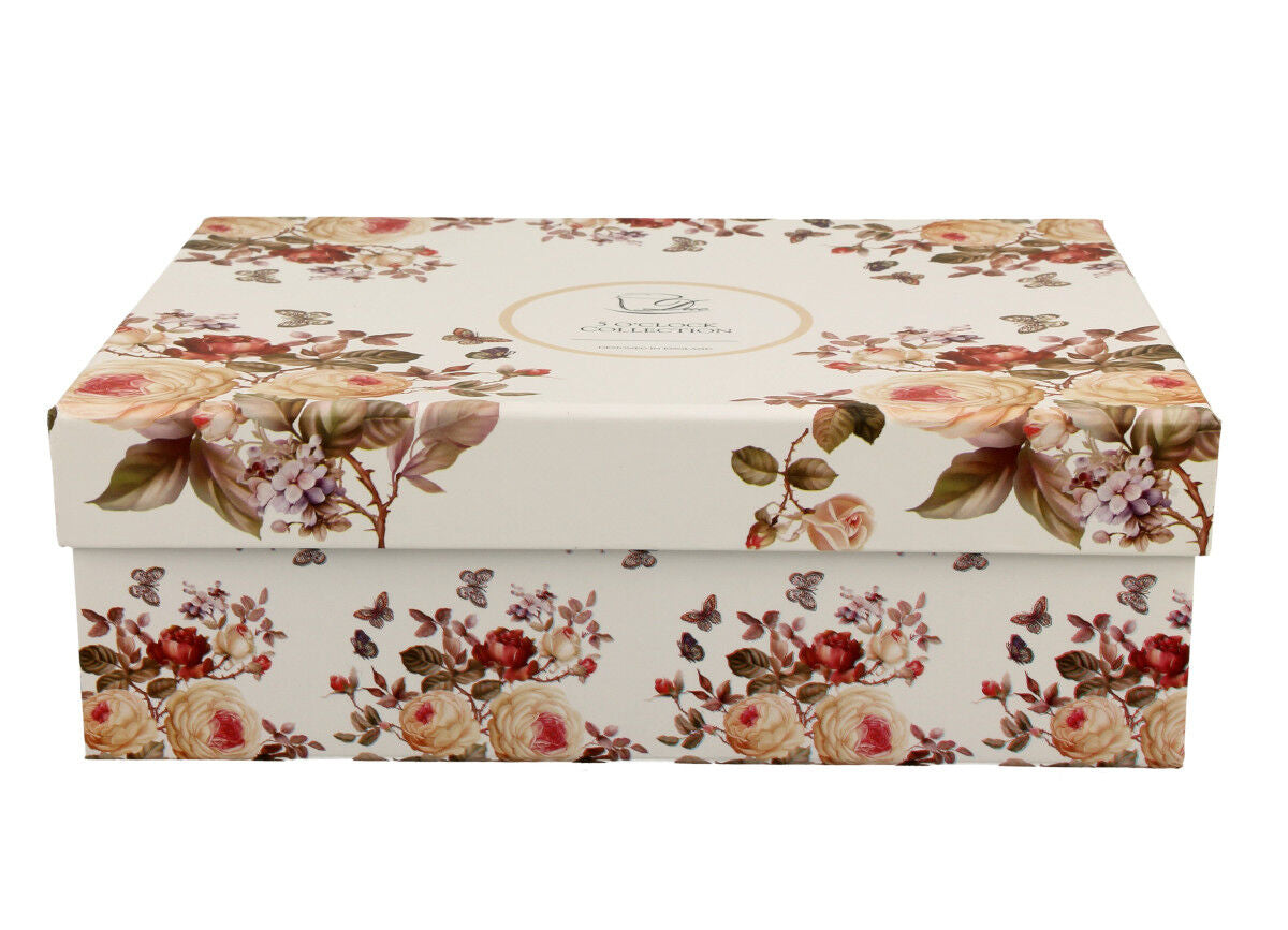 DUO FLORAL 2er-Set Espressotassen 90 ml ZAHRA mit Untertassen, New Bone China Porzellan – Bild 5