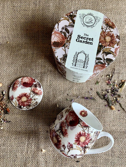 DUO FLORAL Fassbecher 430 ml PEONY New Bone China Porzellan – Bild 10