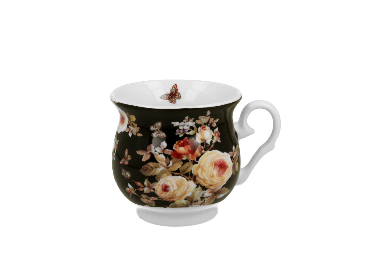 DUO FLORAL Becher 500 ml WARDA New Bone China Porzellan – Bild 2