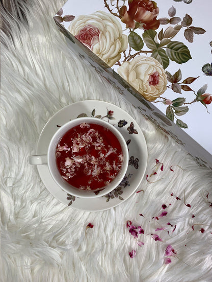 DUO FLORAL 6er-Set Tassen 220 ml ZAHRA mit Untertassen, New Bone China Porzellan – Bild 6