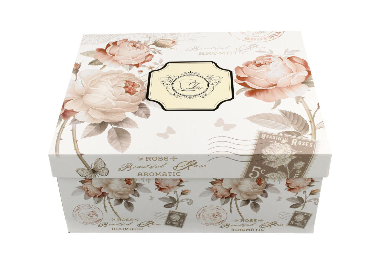 DUO FLORAL 2er-Set Tassen 280 ml SECESSION mit Untertassen, New Bone China Porzellan – Bild 5