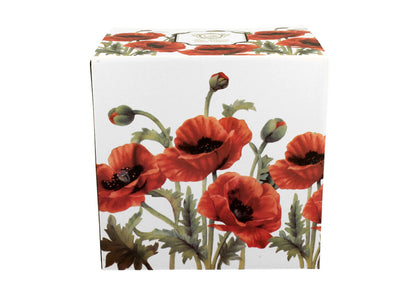 DUO FLORAL Tasse mit Teekanne CLASSIC POPPIES New Bone China Porzellan – Bild 4