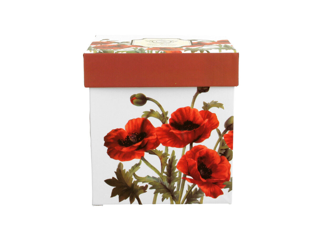 DUO FLORAL Becher 380 ml CLASSIC POPPIES mit Teesieb, New Bone China Porzellan – Bild 4