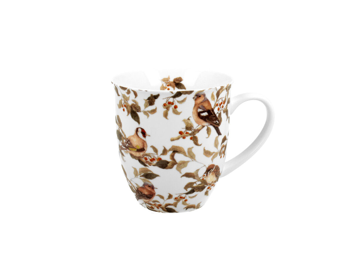 DUO ANIMALS Becher 400 ml BIRDIES in Metalldose, New Bone China Porzellan – Bild 2