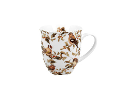 DUO ANIMALS Becher 400 ml BIRDIES in Metalldose, New Bone China Porzellan – Bild 2