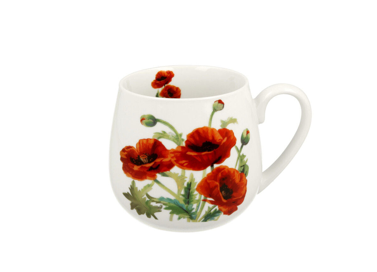 DUO FLORAL Fassbecher 430 ml CLASSIC POPPIES New Bone China Porzellan – Bild 2
