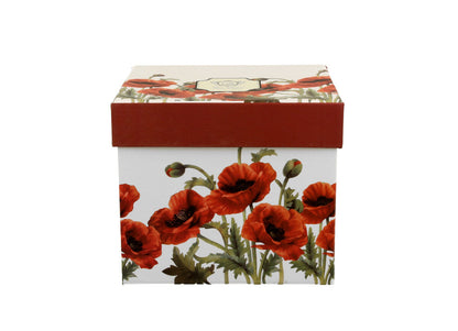 DUO FLORAL Fassbecher 430 ml CLASSIC POPPIES New Bone China Porzellan – Bild 3