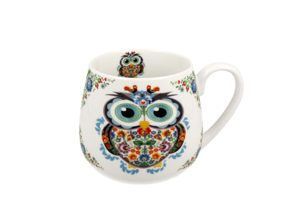 DUO ETNO 34165 Fassbecher 430 ml OWL New Bone China Porzellan – Bild 2
