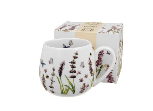 DUO FLORAL Fassbecher 430 ml CLASSIC LAVENDER New Bone China Porzellan