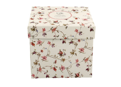 DUO FLORAL Fassbecher 430 ml SAFA mit Teesieb, New Bone China Porzellan – Bild 4