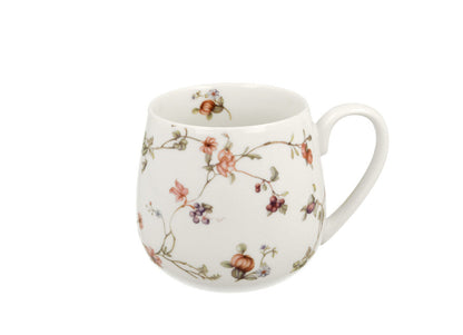 10er SET DUO FLORAL Fassbecher 430 ml SAFA New Bone China Porzellan – Bild 2
