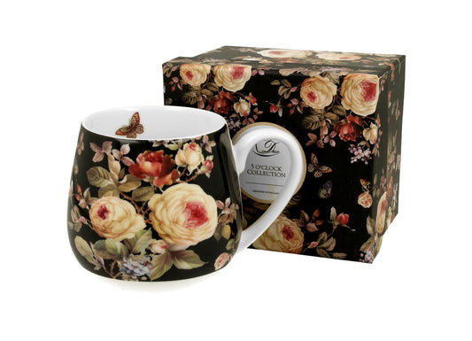 DUO FLORAL Fassbecher 430 ml WARDA New Bone China Porzellan