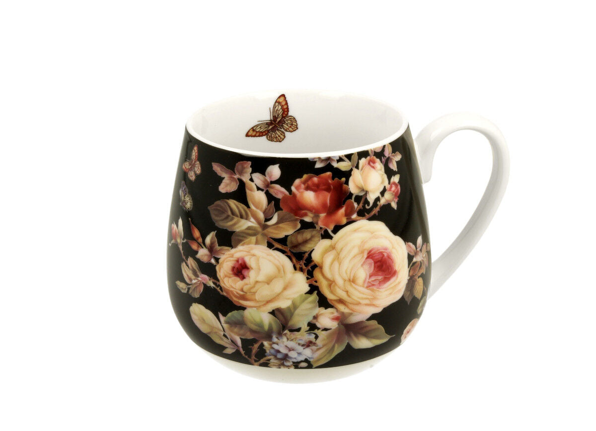 DUO FLORAL Fassbecher 430 ml WARDA New Bone China Porzellan – Bild 3
