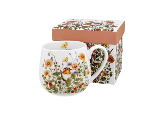 DUO FLORAL Fassbecher 430 ml WILD BIRD New Bone China Porzellan