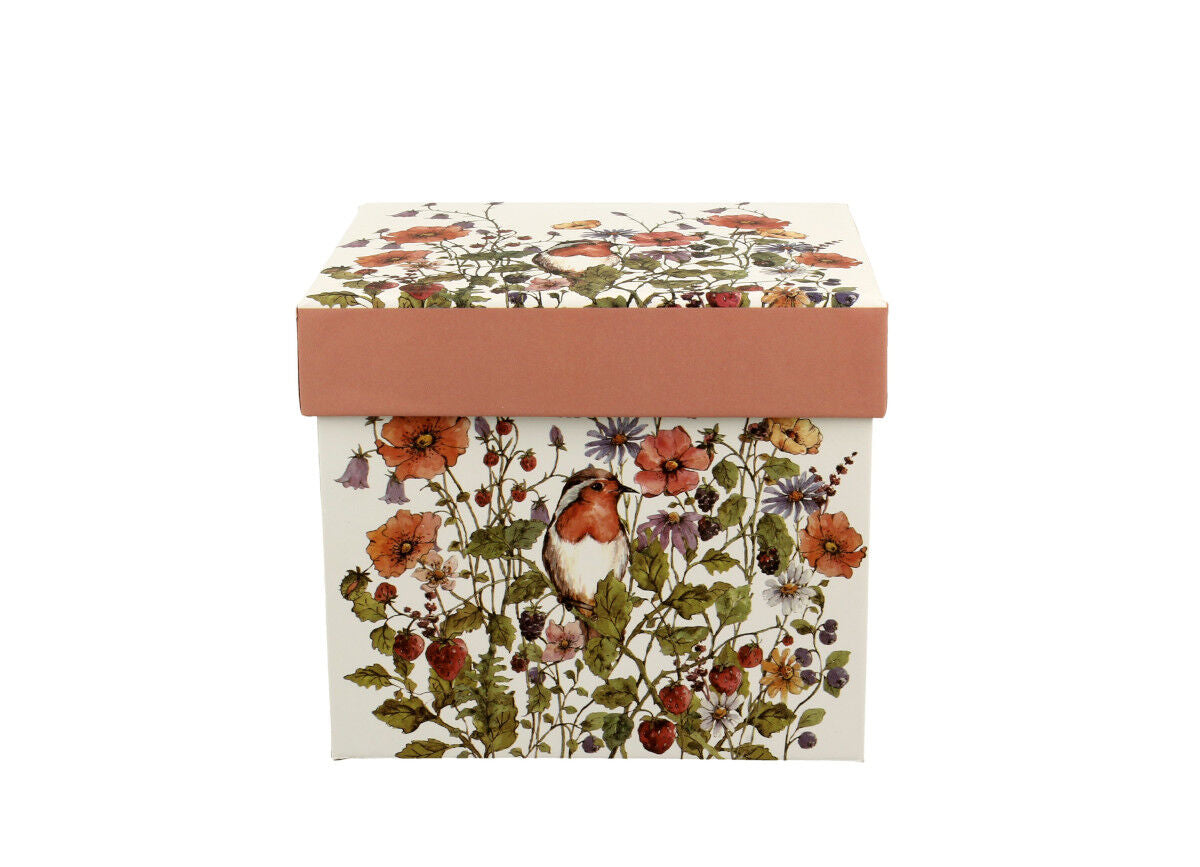 10er SET DUO FLORAL Fassbecher 430 ml WILD BIRDS New Bone China Porzellan – Bild 3