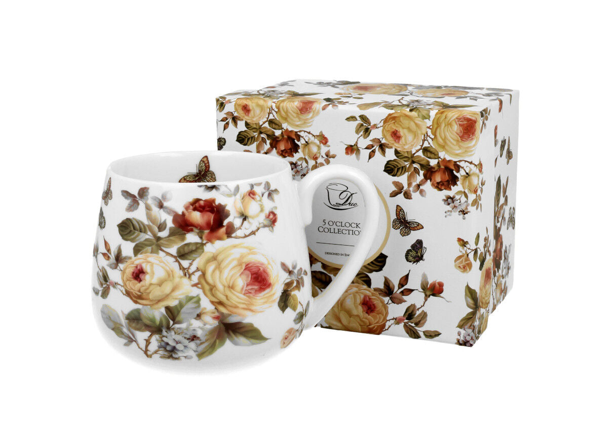 DUO FLORAL Fassbecher 430 ml ZAHRA New Bone China Porzellan – Bild 2