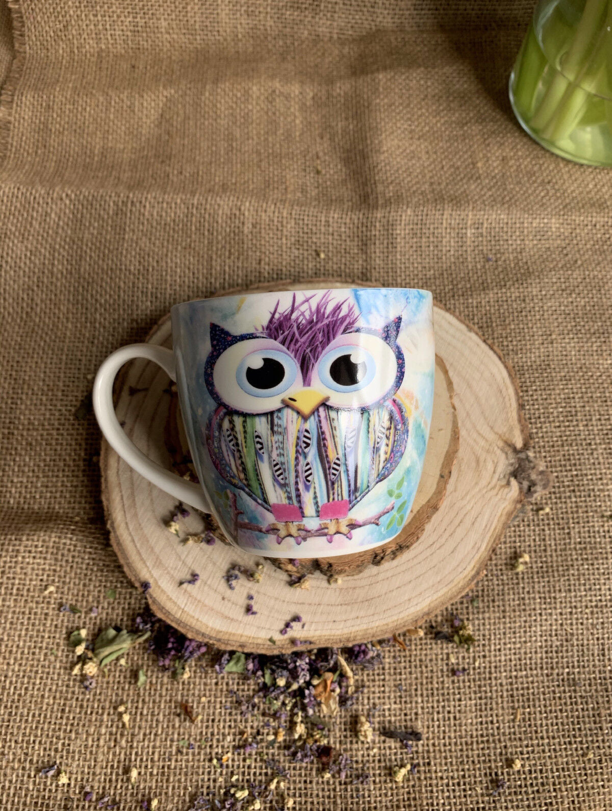 DUO ANIMALS Becher 460 ml FUNKY OWL in Tragetasche, New Bone China Porzellan – Bild 6