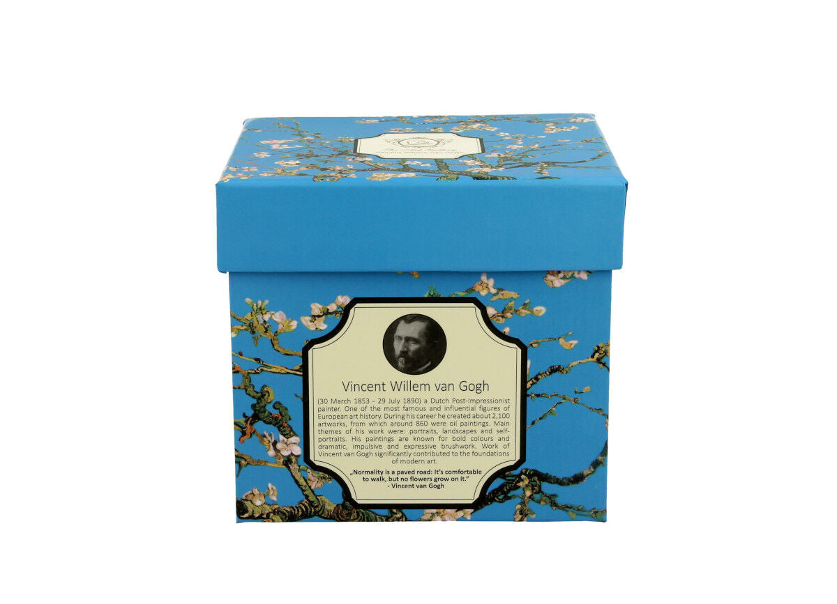 10er SET DUO ART GALLERY Klassischer Becher 380 ml ALMOND BLOSSOM New Bone China Porzellan – Bild 4