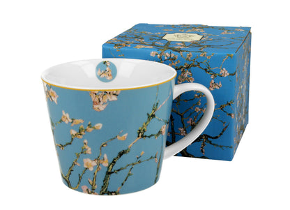 DUO ART GALLERY Jumbobecher 610 ml ALMOND BLOSSOM New Bone China Porzellan