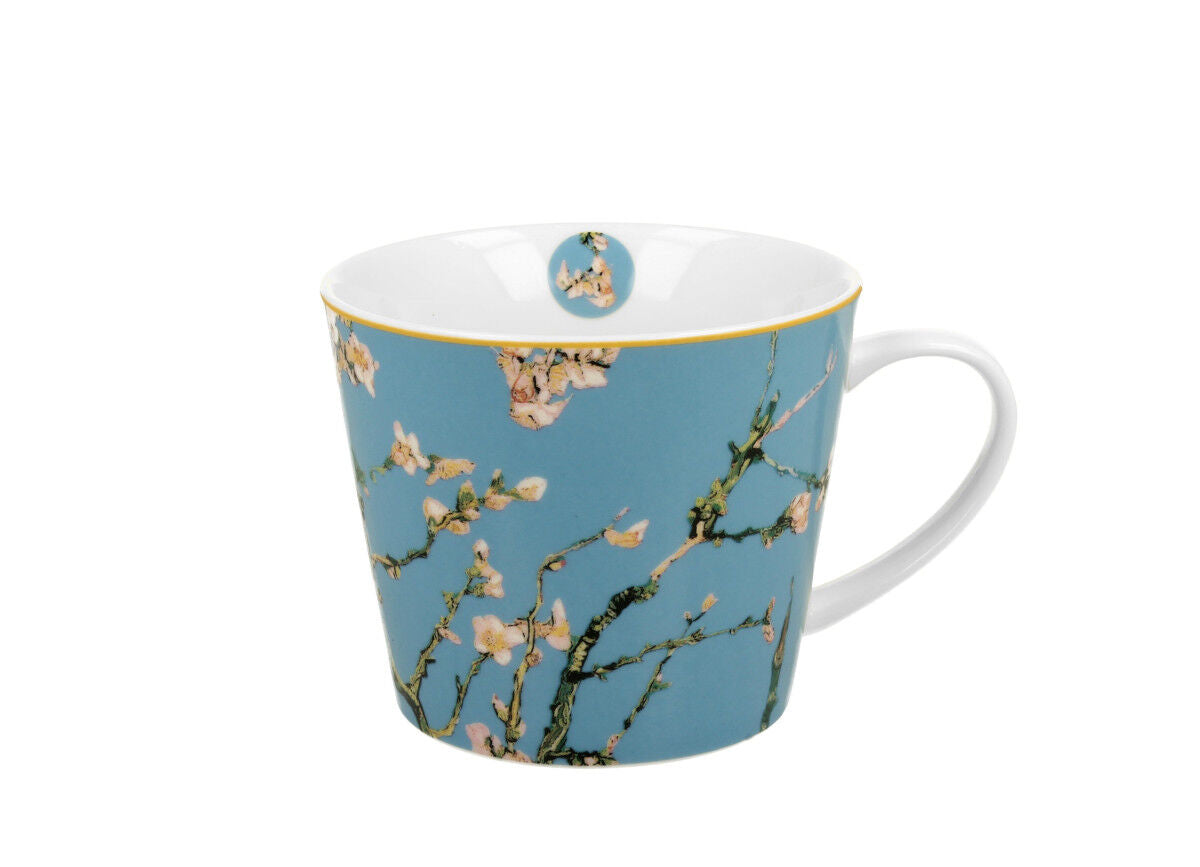 DUO ART GALLERY Jumbobecher 610 ml ALMOND BLOSSOM New Bone China Porzellan – Bild 2