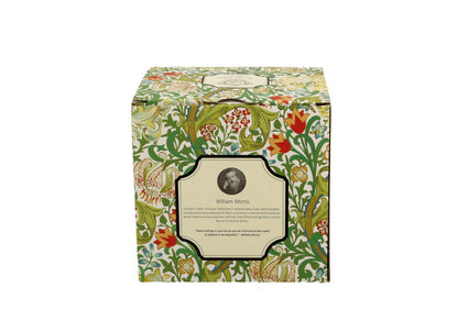 DUO ART GALLERY klassischer Becher 360 ml GOLDEN LILLY New Bone China Porzellan – Bild 3
