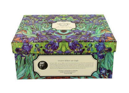 DUO ART GALLERY 2er-Set Tassen 280 ml IRISES mit Untertassen, New Bone China Porzellan – Bild 5