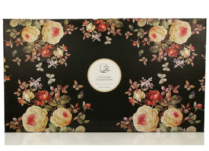 DUO FLORAL 6er-Set Tassen 220 ml WARDA mit Untertassen, New Bone China Porzellan – Bild 2