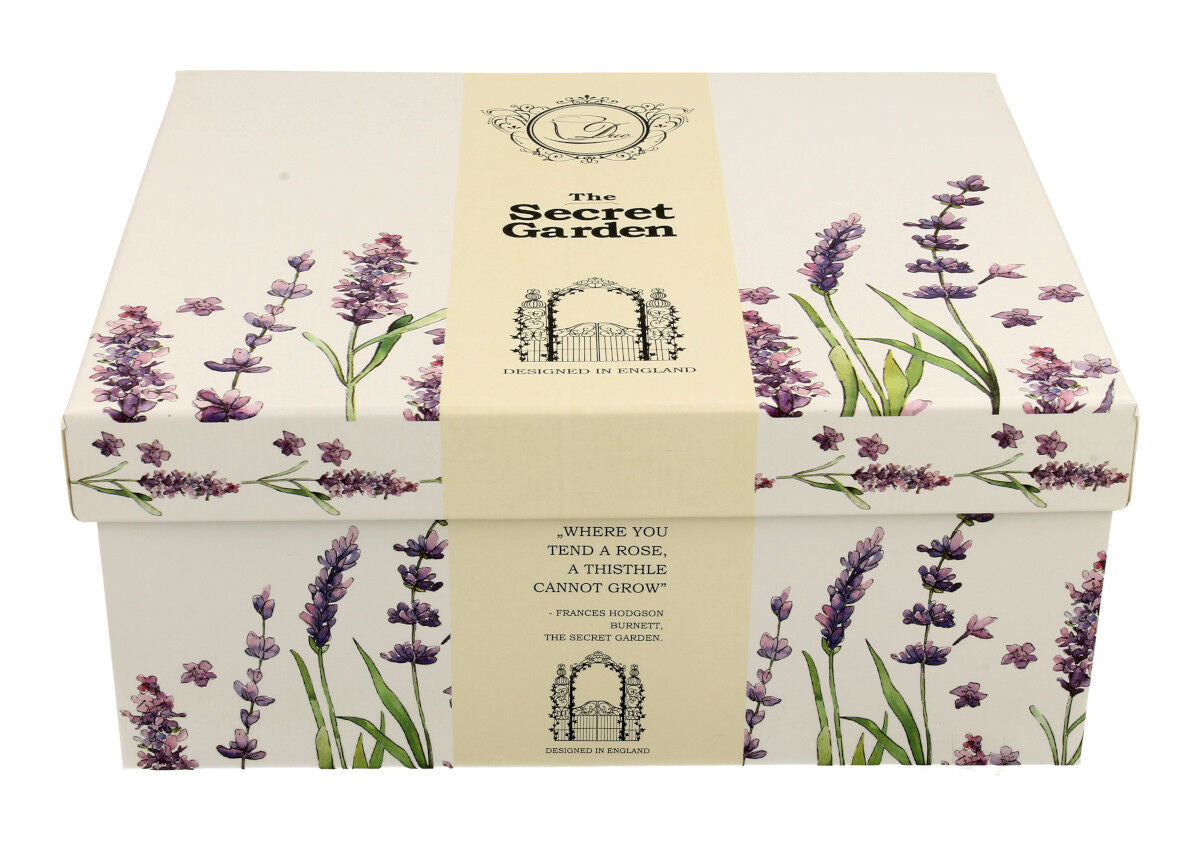 DUO FLORAL 2er-Set Tassen 280 ml CLASSIC LAVENDER mit Untertassen, New Bone China Porzellan – Bild 5