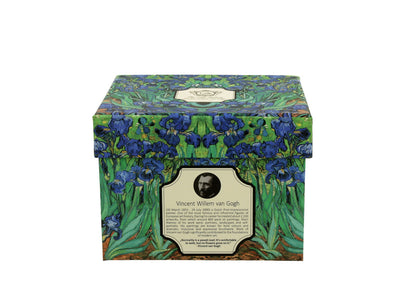 DUO ART GALLERY Fassbecher 430 ml IRISES New Bone China Porzellan – Bild 3
