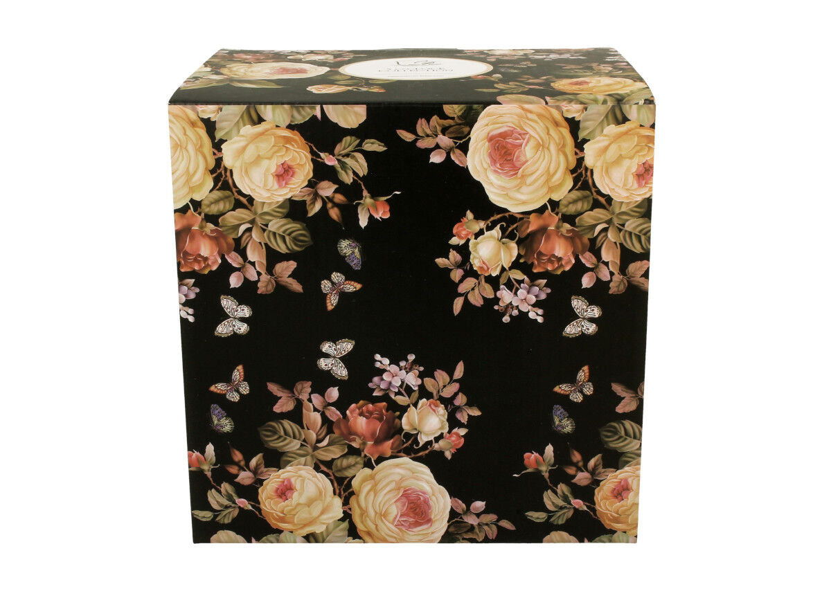 DUO FLORAL Teekanne 1000 ml WARDA mit Stövchen, Glas - New Bone China Porzellan – Bild 3