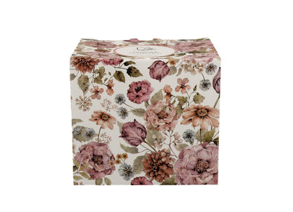 DUO FLORAL Jumbobecher 480 ml PASTEL FLOWERS mit Fuß, New Bone China Porzellan – Bild 3
