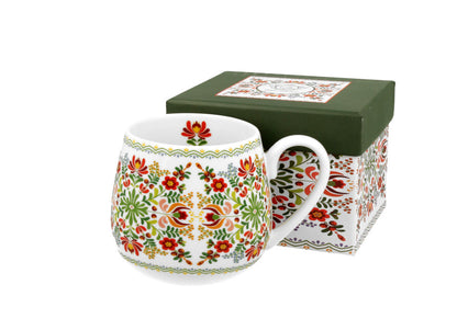 DUO ETNO Fassbecher 430 ml HUNGARIAN New Bone China Porzellan