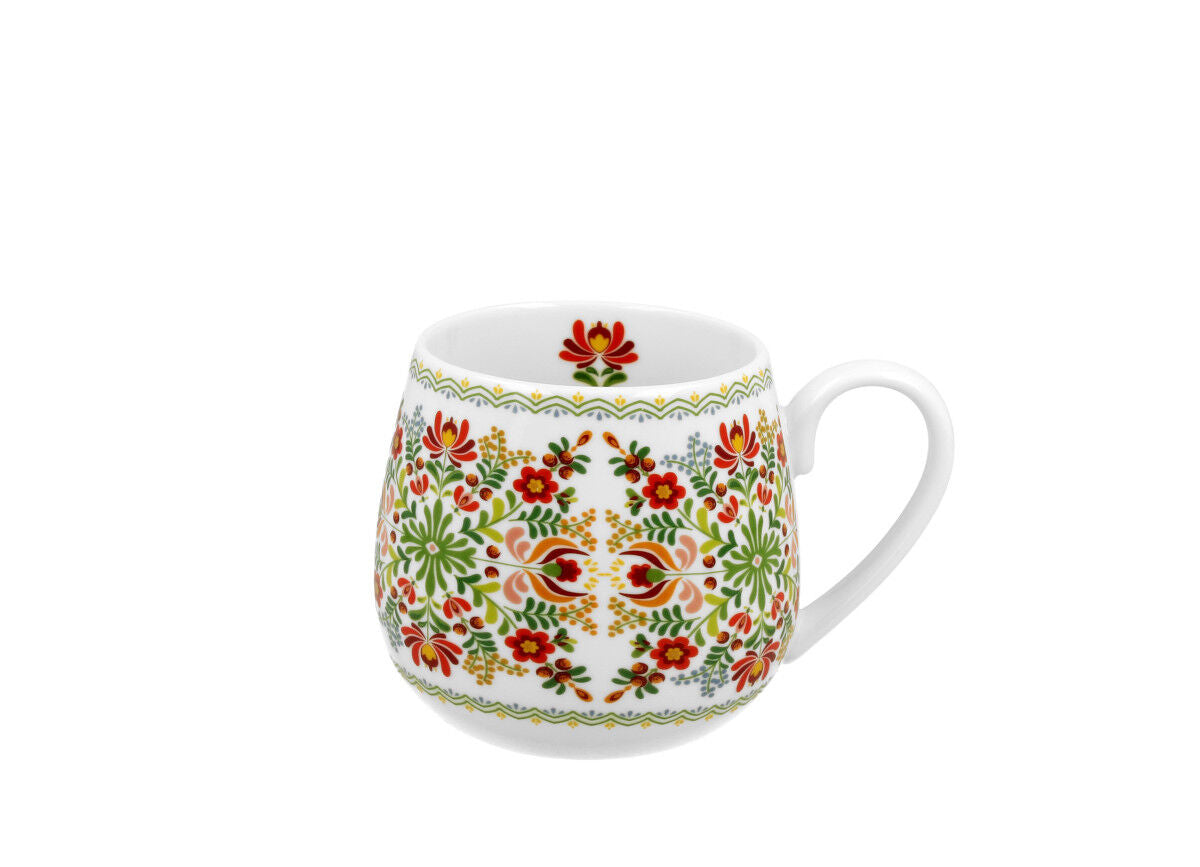 DUO ETNO Fassbecher 430 ml HUNGARIAN New Bone China Porzellan – Bild 2