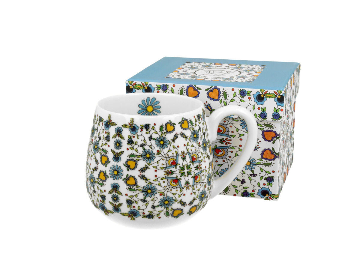 DUO ETNO Fassbecher 430 ml KASHUBIAN New Bone China Porzellan