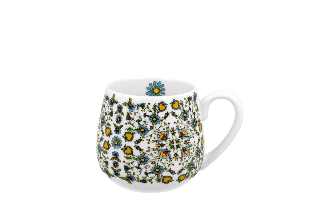 DUO ETNO Fassbecher 430 ml KASHUBIAN New Bone China Porzellan – Bild 2