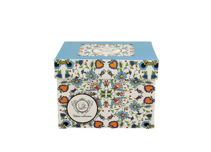 DUO ETNO Fassbecher 430 ml KASHUBIAN New Bone China Porzellan – Bild 3