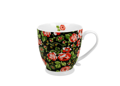 DUO ETNO Jumbobecher 480 ml CRACOVIAN mit Fuß, New Bone China Porzellan – Bild 2