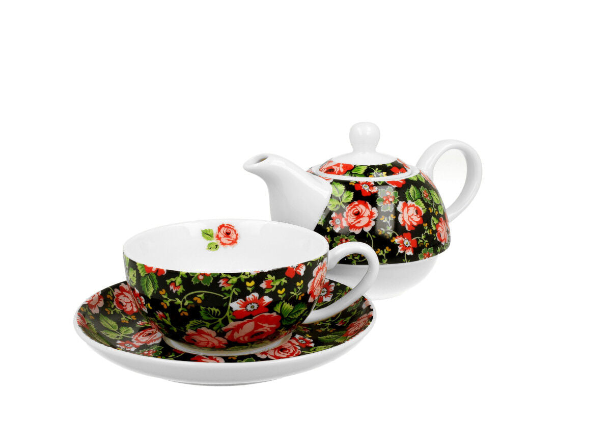 DUO ETNO Tasse mit Teekanne CRACOVIAN New Bone China Porzellan – Bild 3