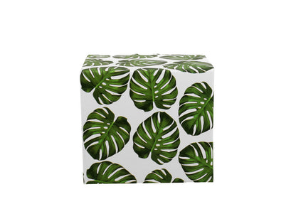 DUO FLORAL Jumbobecher 480 ml MONSTERA mit Fuß, New Bone China Porzellan – Bild 3