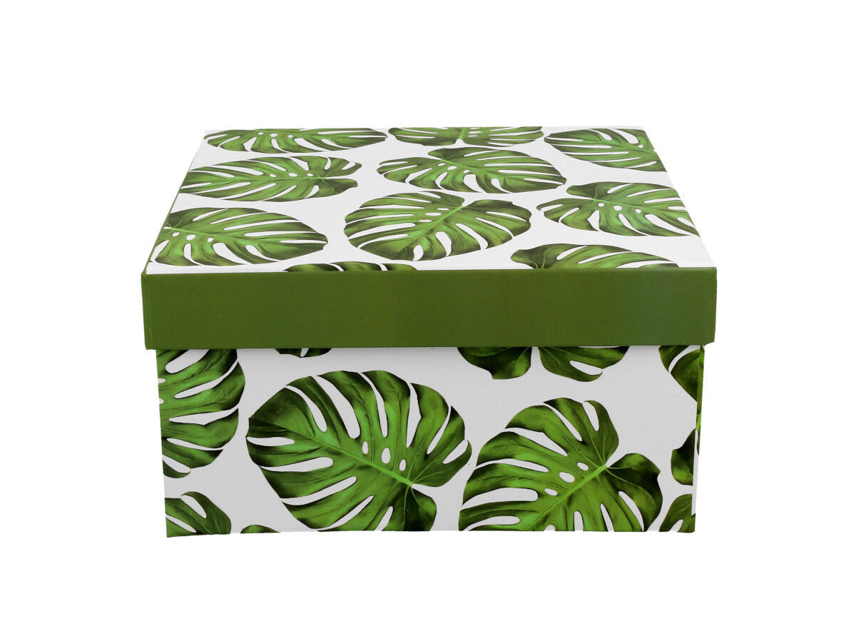DUO FLORAL Jumbobecher 470 ml MONSTERA mit Untertasse, New Bone China Porzellan – Bild 3