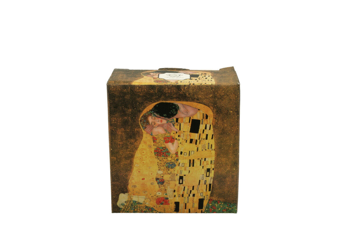 DUO ART GALLERY 4er-Set Teebeutelhalter THE KISS New Bone China Porzellan – Bild 3